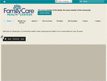 Tablet Screenshot of familycarewv.org